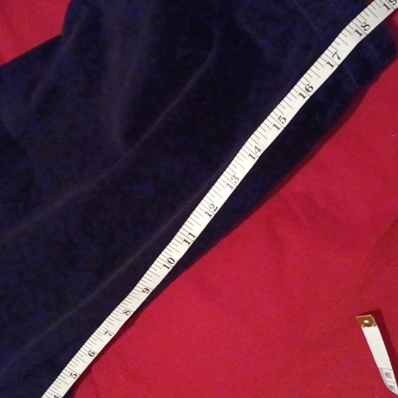 💫Corduroy Black Cropped Pants - Picture 8 of 10